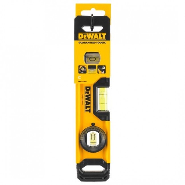 DeWALT DWHT0-43003 level 0.25 m Black, Yellow