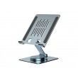 Conceptronic THANA09G Foldable Swivel Tablet Stand, 360 Rotating Base, Adjustable Height