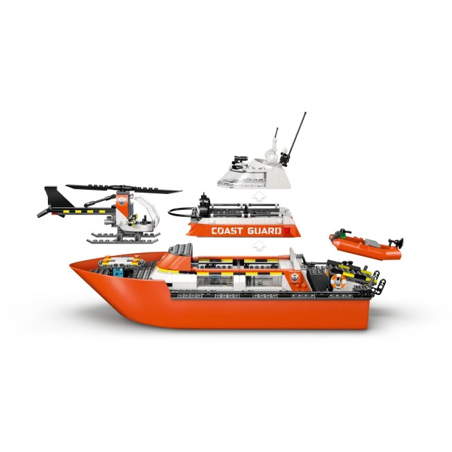 LEGO CITY 60504 Coast Guard Rescue Boat and Helicopter
