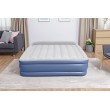 Bestway Tritech Air Mattress Queen with Built-in AC Pump and Antimicrobial Coating 2.03 m x 1.52 m x 46 cm