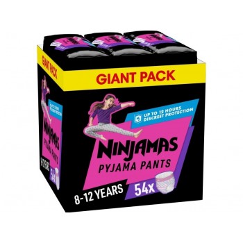 Pampers Pieluchomajtki Ninjamas r. XXXL r. 54 Girl