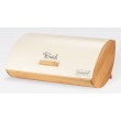 Maestro MR-1775-IVORY bread box Other Ivory, Wood Bamboo, Metal