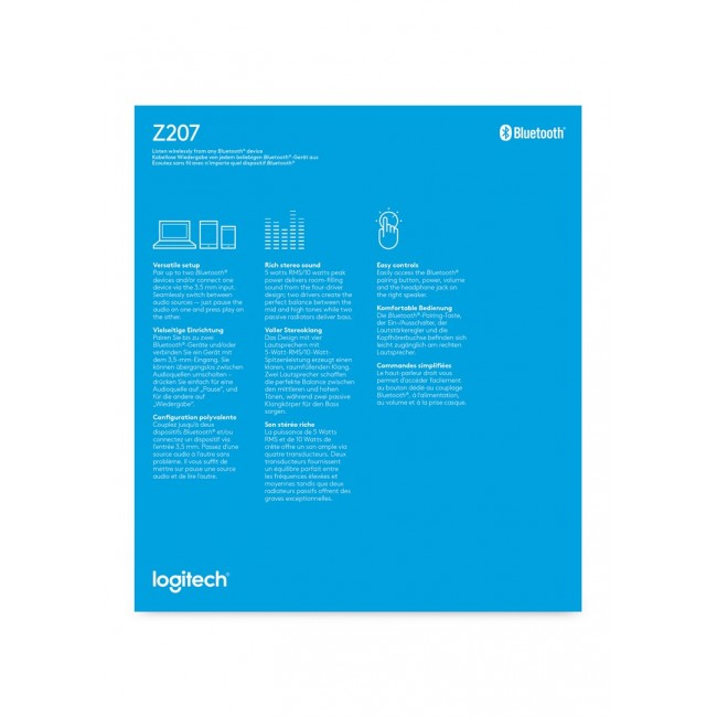 Logitech Z207 Bluetooth Computer Speakers Logitech Z207 Bluetooth Computer Speakers
