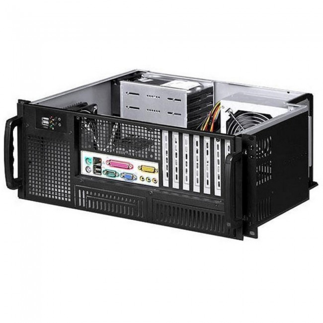 Techly Chassis Industrial Rack 19/Desktop 4U Ultra Compact Black Techly Chassis Industrial Rack 19/Desktop 4U Ultra Compact Black