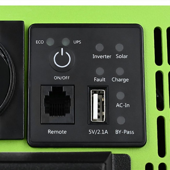 Qoltec Monolith 3-in-1 Solar Inverter with AC Charging | MPPT | UPS | ATS | 2000W | 4000W | 12V to 230V | Pure Sine Qoltec Monolith 3-in-1 Solar Inverter with AC Charging | MPPT | UPS | ATS | 2000W | 4000W | 12V to 230V | Pure Sine