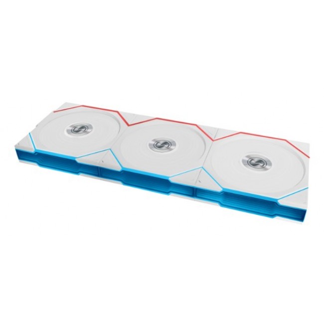 Fan Lian Li UNI FAN TL Wireless L fter, ARGB, PWM, 3 Pack - Reverse Blade, 120mm, white Fan Lian Li UNI FAN TL Wireless L fter, ARGB, PWM, 3 Pack - Reverse Blade, 120mm, white