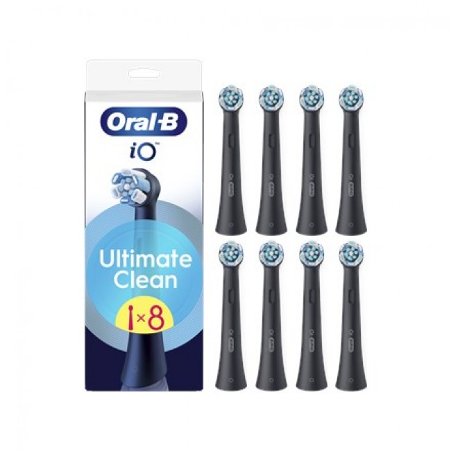 Oral-B iO UltimateClean Brush Heads Black Oral-B iO UltimateClean Brush Heads Black