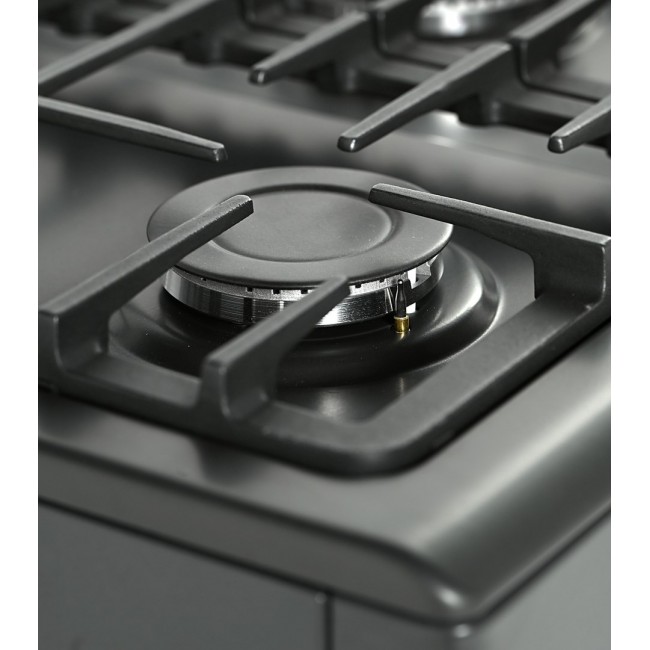 Ravanson KWGE-K90 Cheff Modern Black gas and electric cooker (black) Ravanson KWGE-K90 Cheff Modern Black gas and electric cooker (black)