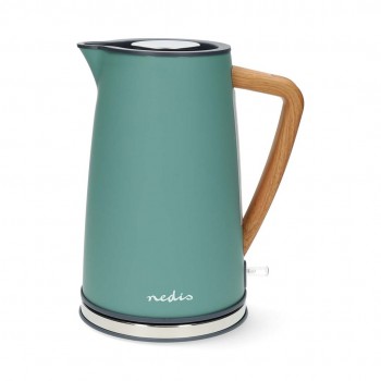 Nedis KAWK510EGN electric kettle 1.7 L 2200 W Green