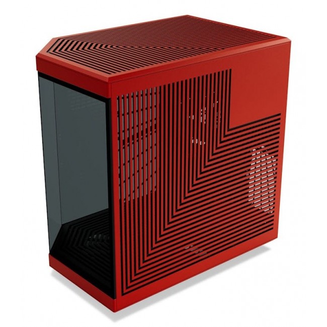 HYTE Y70 Midi Tower Black, Red