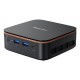 Blackview MP20 Mini PC with Ryzen 3 3300U, 8GB RAM, 256GB SSD, Windows 11 Pro, black