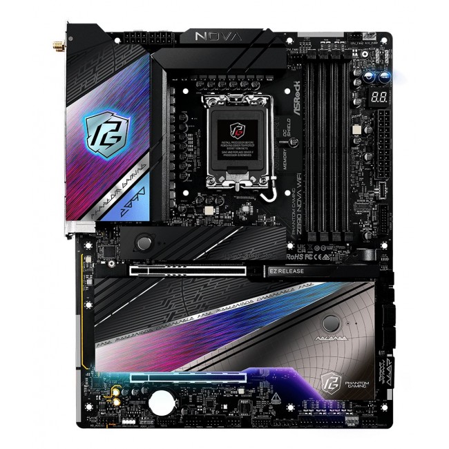 Asrock Phantom Gaming Z890 Nova WiFi Intel Z890 LGA 1851 (Socket V1) ATX Asrock Phantom Gaming Z890 Nova WiFi Intel Z890 LGA 1851 (Socket V1) ATX