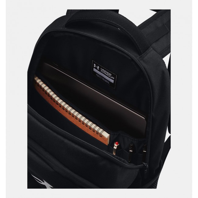 Under Armour UA Hustle 6.0 backpack Casual backpack Black Polyester Under Armour UA Hustle 6.0 backpack Casual backpack Black Polyester