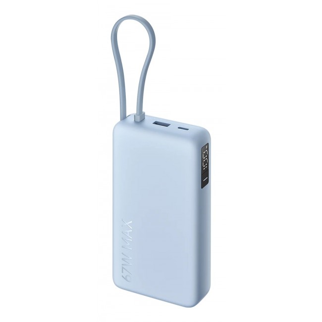 Xiaomi 67W Power Bank 20000 Lithium-Ion (Li-Ion) 20000 mAh Blue Xiaomi 67W Power Bank 20000 Lithium-Ion (Li-Ion) 20000 mAh Blue
