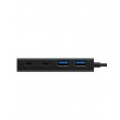ICY BOX IB-HUB1426-CPD USB 3.2 Gen 1 (3.1 Gen 1) Type-C 5000 Mbit/s Black