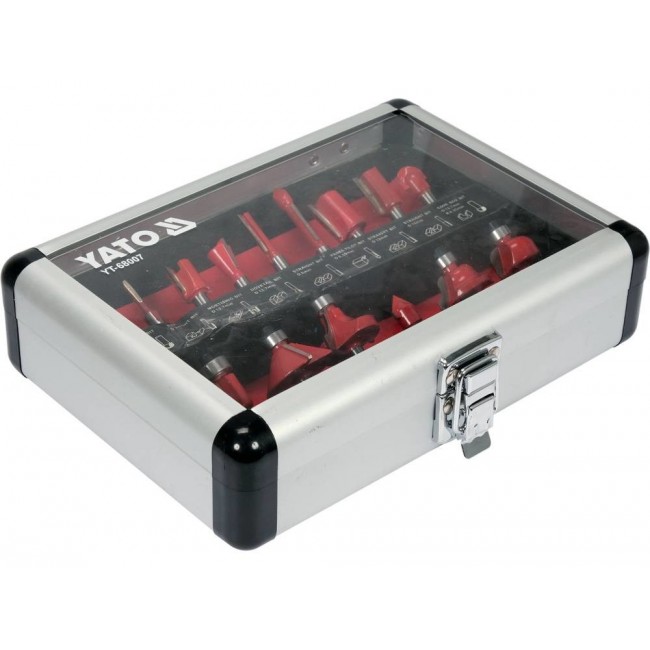 Yato YT-68007 router bit Bit set 15 pc(s) Yato YT-68007 router bit Bit set 15 pc(s)