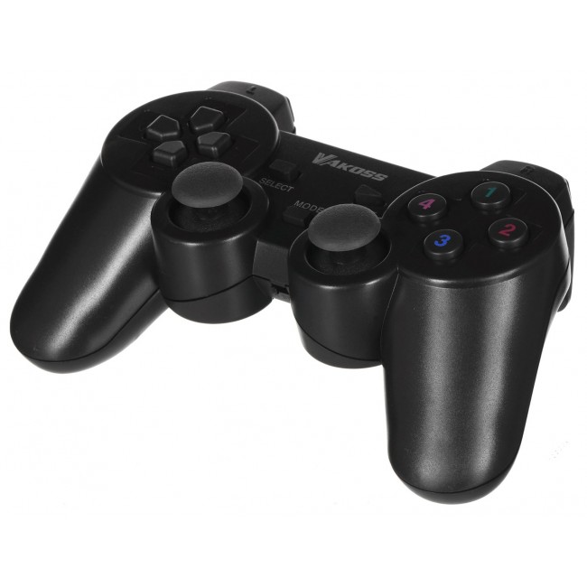 Vakoss GP-4705BK Gaming Controller Black RF Gamepad Analogue / Digital PC, Playstation 3
