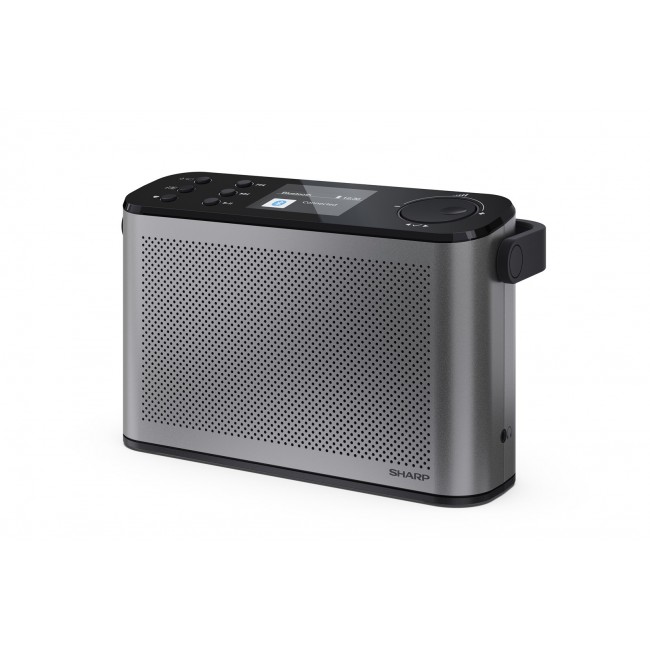Sharp OSAKA Portable Analog & digital Grey