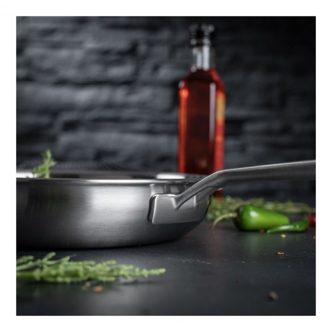 KUHN RIKON CULINARY FIVEPLY Frying pan uncoated 24 cm