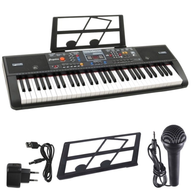 MQ 6116 - keyboard for learning to play, designed for children