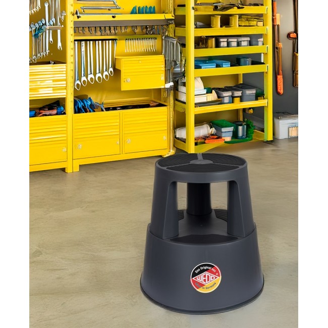 Wedo 212 312 step stool Polypropylene (PP), Thermoplastic elastomer (TPE) Anthracite