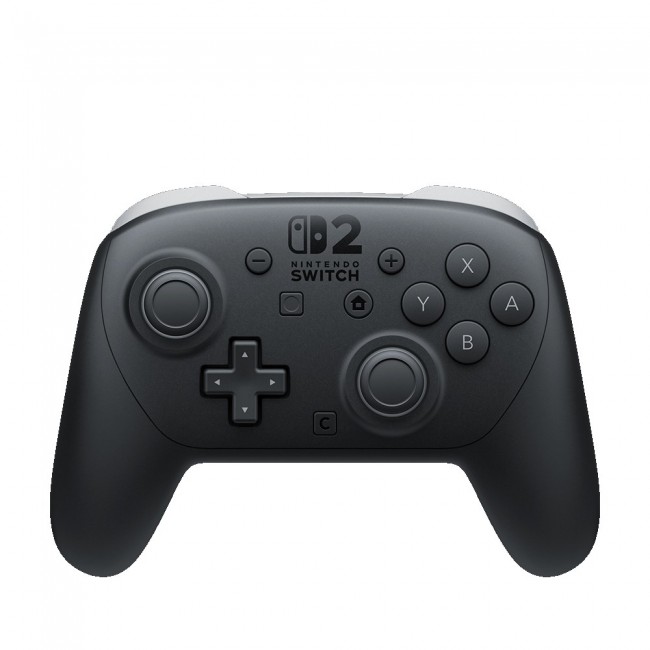 Nintendo Switch 2 Pro Controller Black Bluetooth Gamepad Analogue / Digital Nintendo Switch 2