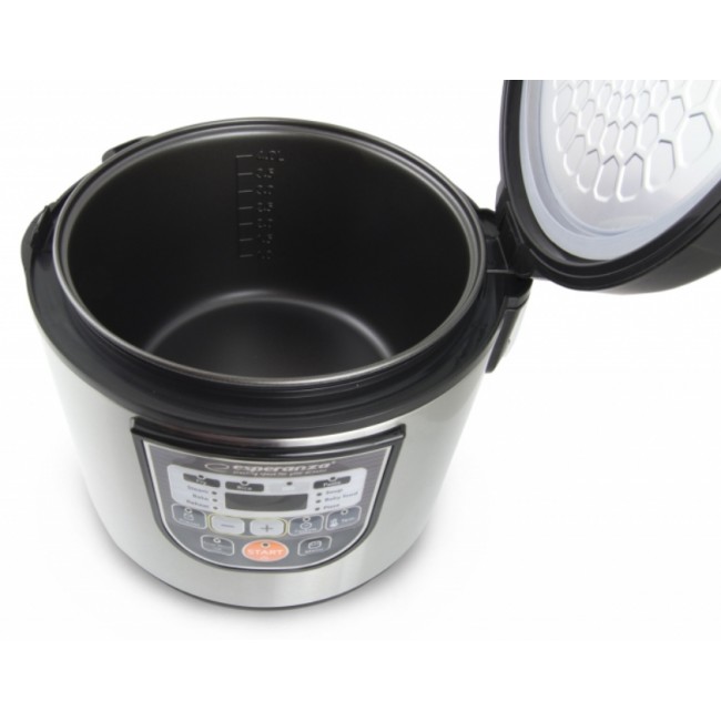 Esperanza EKG011 multi cooker 5 L 860 W Black, Stainless steel Esperanza EKG011 multi cooker 5 L 860 W Black, Stainless steel