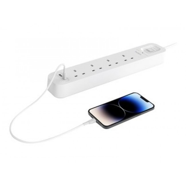 Belkin SRB001VF2M surge protector White 4 AC outlet(s) 2 m Belkin SRB001VF2M surge protector White 4 AC outlet(s) 2 m