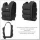 HMS Fitness KTO30 weighted vest Steel Black HMS Fitness KTO30 weighted vest Steel Black