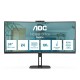 AOC V5 CU34V5CW/BK LED display 86.4 cm (34