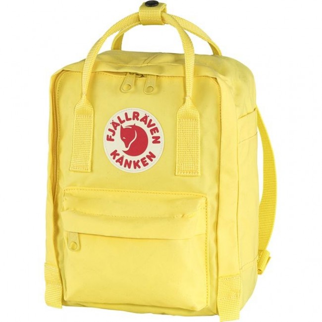 Fj llr ven Kanken Mini backpack Casual backpack Yellow Polypropylene (PP), Vinylon