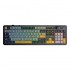 F108 Pro Gray+Orange+Deep Gray Reaper Switch RGB Keyboard by AULA