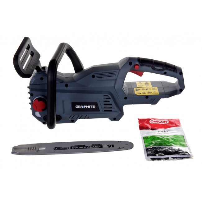 Cordless chainsaw 250 mm Graphite ENERGY+ 18 V
