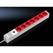 Rittal DK 7240.260 power extension 2 m 7 AC outlet(s) Indoor