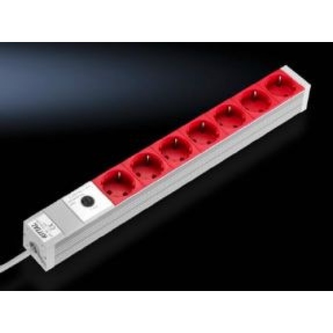 Rittal DK 7240.260 power extension 2 m 7 AC outlet(s) Indoor