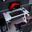 Huzaro Hero 2.3 RGB Gaming Desk white