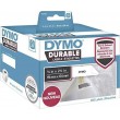 DYMO LabelWriter Durable Industrial Labels | 19mm x 64mm | White Poly | 2 Rolls of 450 (900 Self-Adhesive Labels) | Authentic | For LabelWriter Label Makers