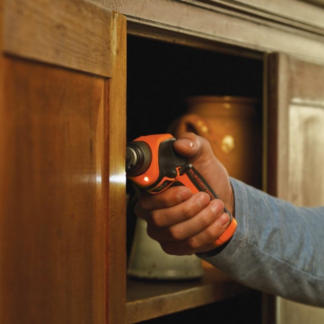 Black & Decker CS3652LC-QW power screwdriver/impact driver 180 RPM Black, Orange