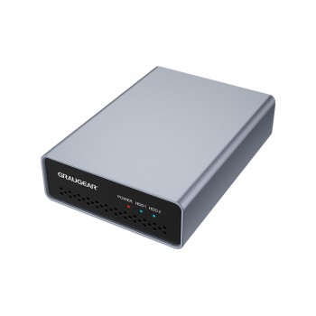GRAUGEAR G-25RD2-AC-10G storage drive enclosure HDD/SSD enclosure Silver 2.5