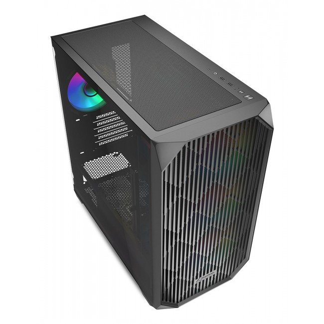 Sharkoon MK3 RGB Micro Tower Black