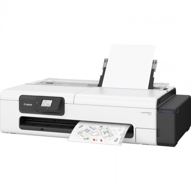 Canon imagePROGRAF TC-21 large format printer Wi-Fi Inkjet Colour 2400 x 1200 DPI A1 (594 x 841 mm) Ethernet LAN Canon imagePROGRAF TC-21 large format printer Wi-Fi Inkjet Colour 2400 x 1200 DPI A1 (594 x 841 mm) Ethernet LAN