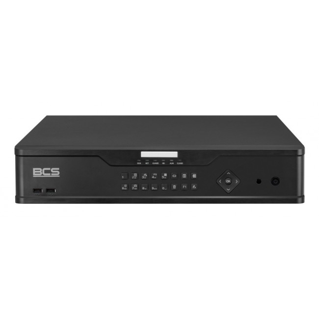 BCS BCS-P-NVR3204R-A-4K-III network video recorder 2U Black BCS BCS-P-NVR3204R-A-4K-III network video recorder 2U Black