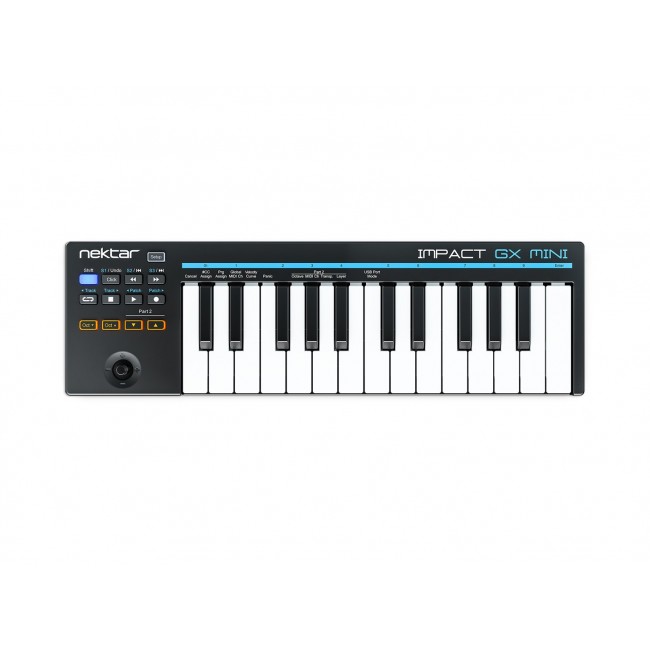 Nektar Impact GX Mini MIDI keyboard 25 keys USB Black