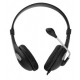 Esperanza EH158K headphones/headset Head-band Black, Grey