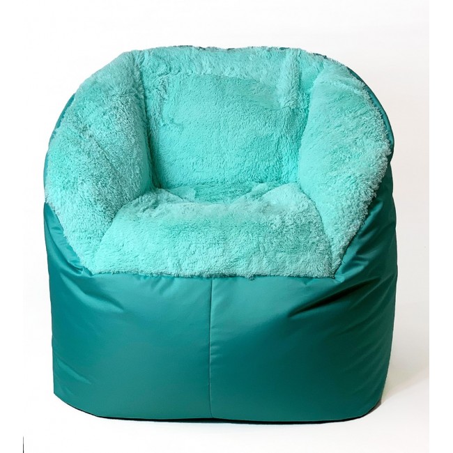 Sako sack pouf Fluffy mint XXL 140 x 90 cm