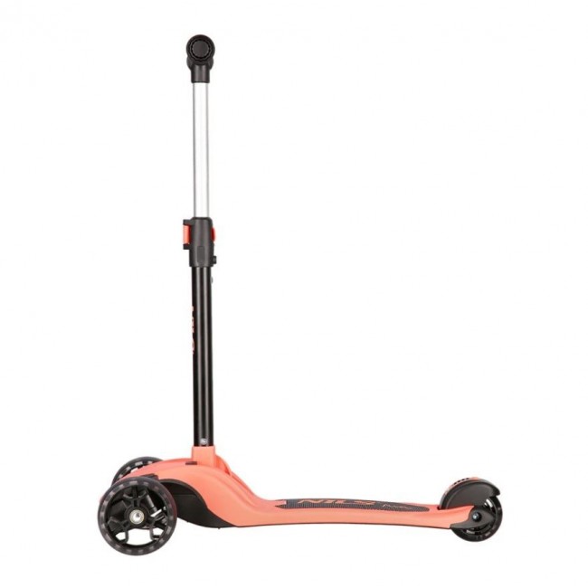 NILS FUN HLB122 LED children's scooter pink