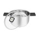 Resto Kitchenware Anser 3.2 L Round Black, Stainless steel Resto Kitchenware Anser 3.2 L Round Black, Stainless steel