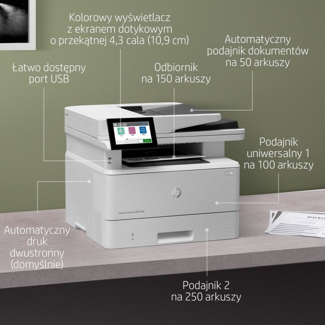 HP LaserJet Enterprise M430f Multifunction Printer HP LaserJet Enterprise M430f Multifunction Printer