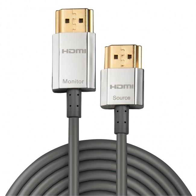 Lindy 4.5m CROMO Slim High Speed HDMI Cable with Ethernet Lindy 4.5m CROMO Slim High Speed HDMI Cable with Ethernet
