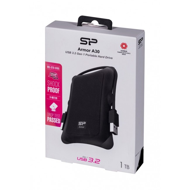 Silicon Power Armor A30 external hard drive 1 TB Black Silicon Power Armor A30 external hard drive 1 TB Black